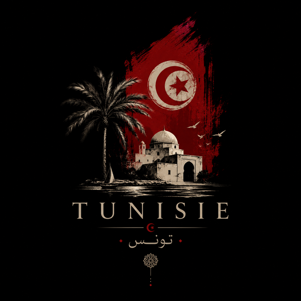 T-shirt AVERA — Tunisie