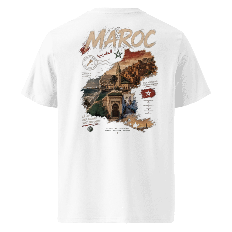 T-shirt AVERA — Maroc : Entre traditions & horizons