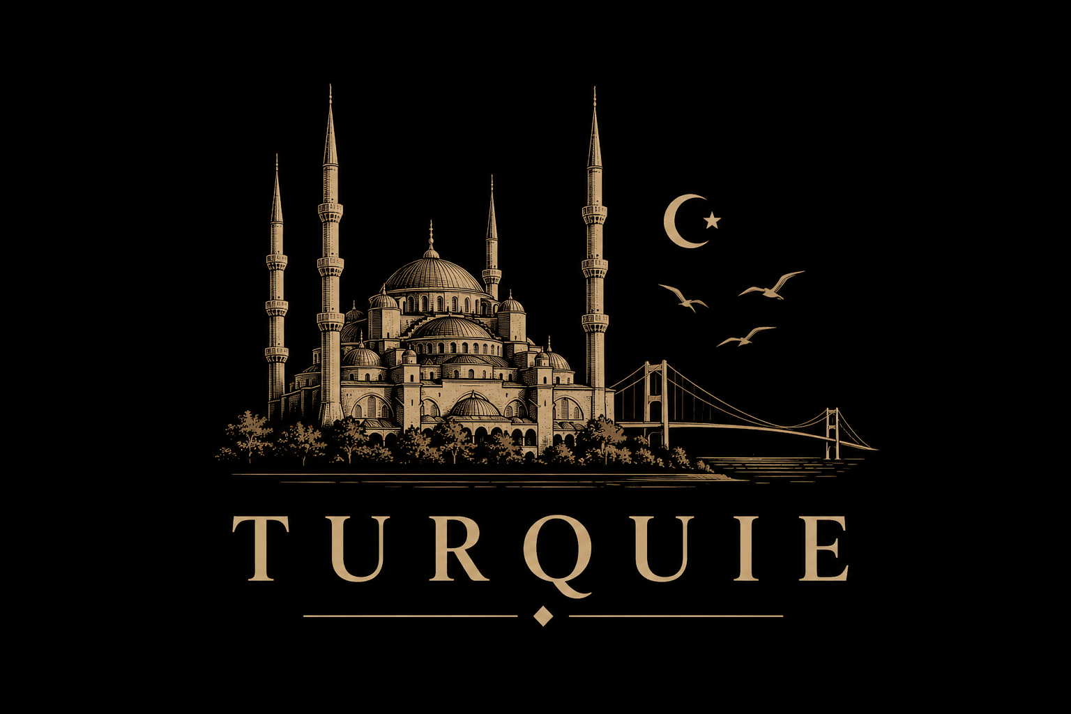 T-shirt AVERA — Turquie