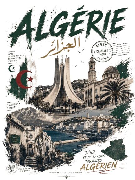 T-shirt AVERA — Algérie : Terre de caractère