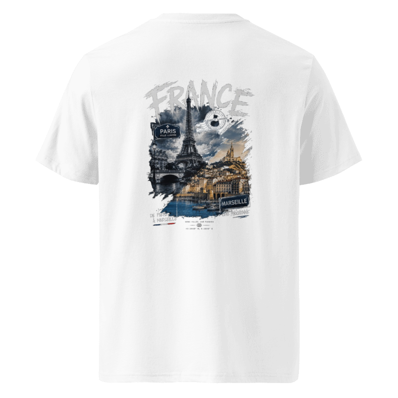 T-shirt AVERA — France : Paris & Marseille
