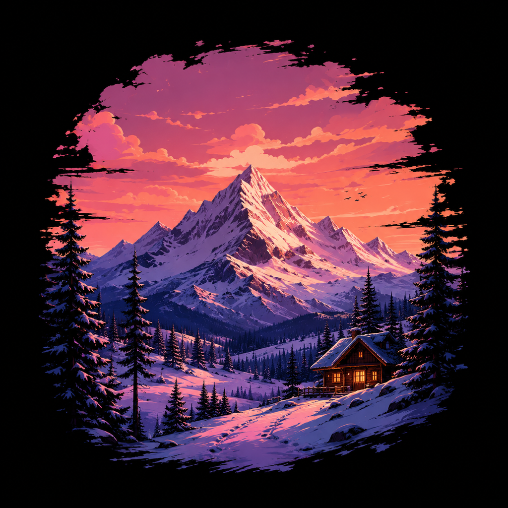 T-shirt AVERA — Winter Colors