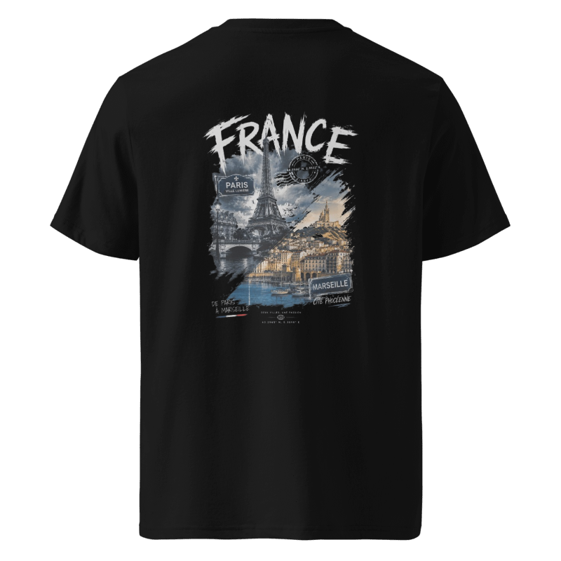 T-shirt AVERA — France : Paris & Marseille