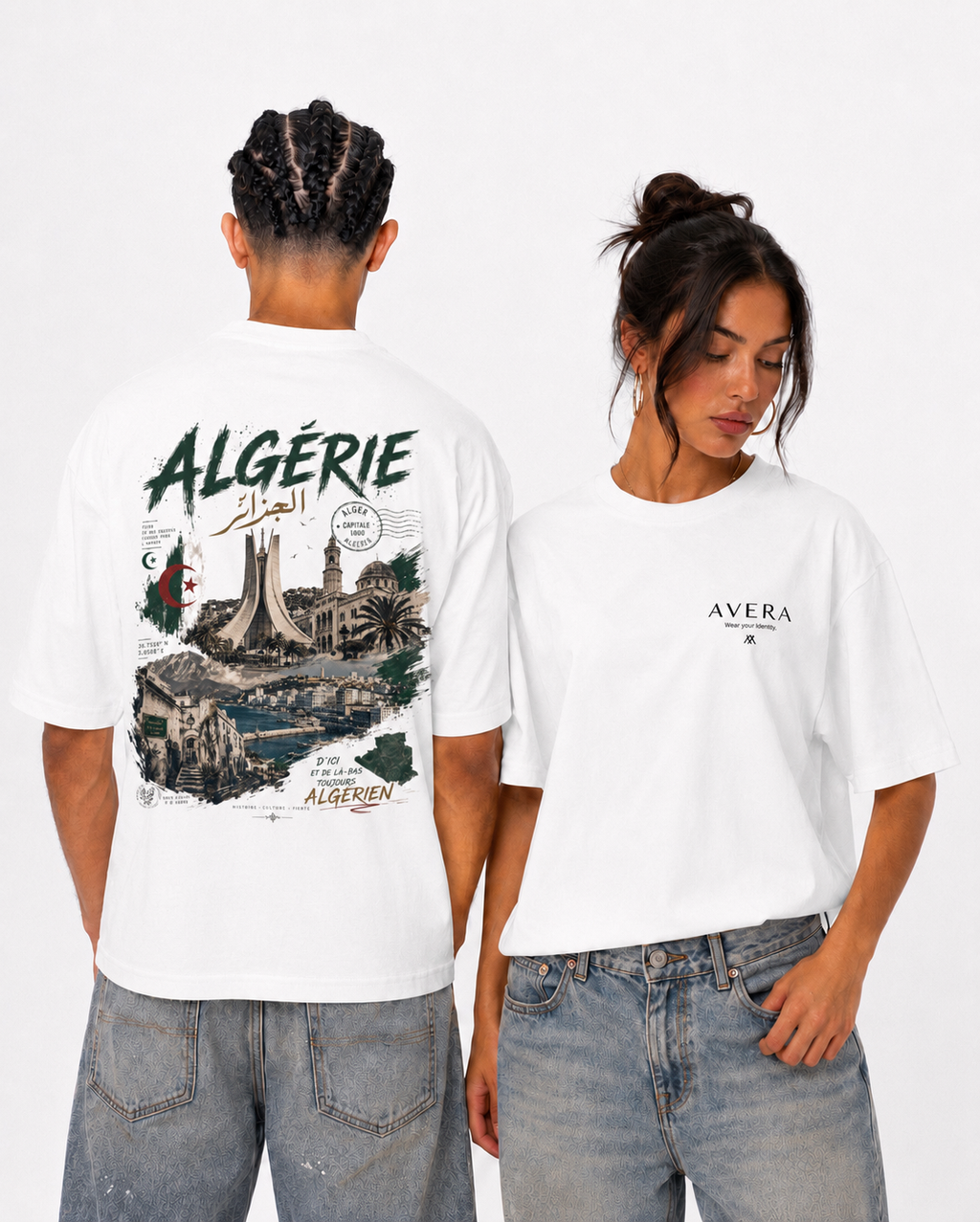 T-shirt AVERA — Algérie : Terre de caractère