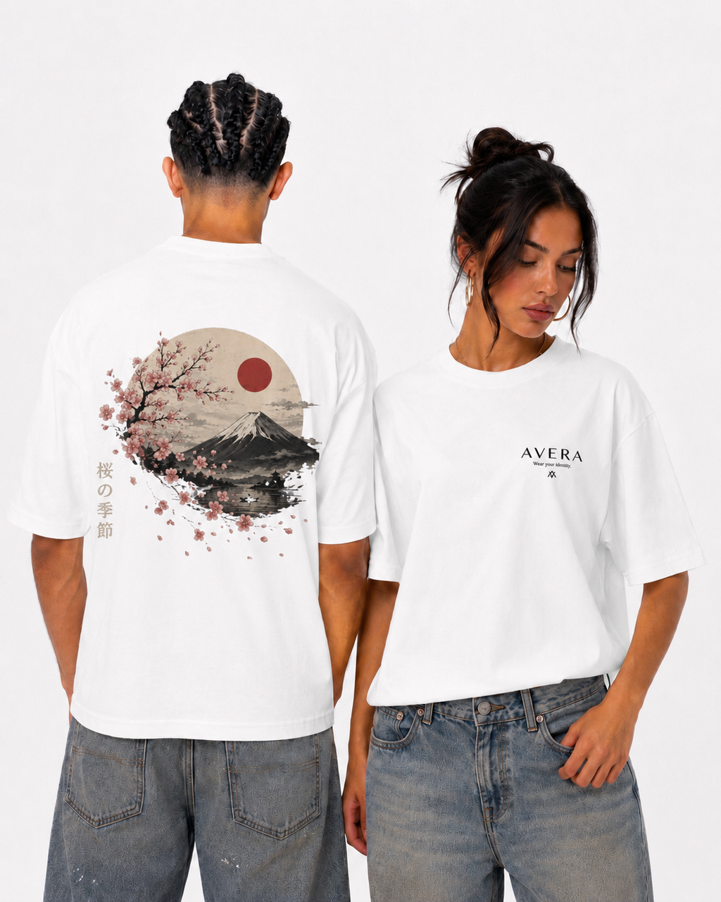 T-shirt AVERA — Sakura Season