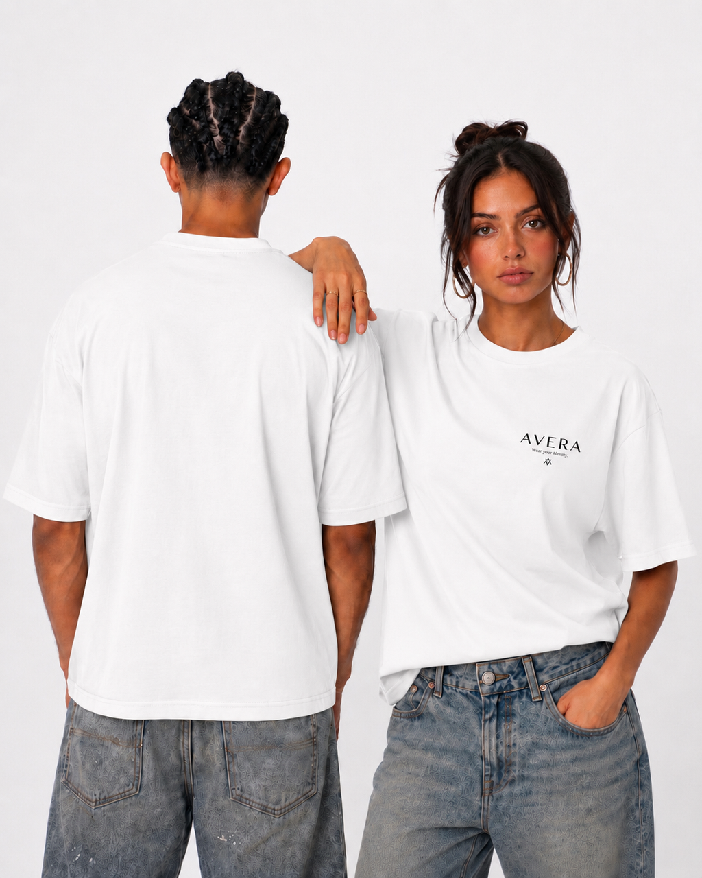 T-shirt AVERA Essentials — Blanc