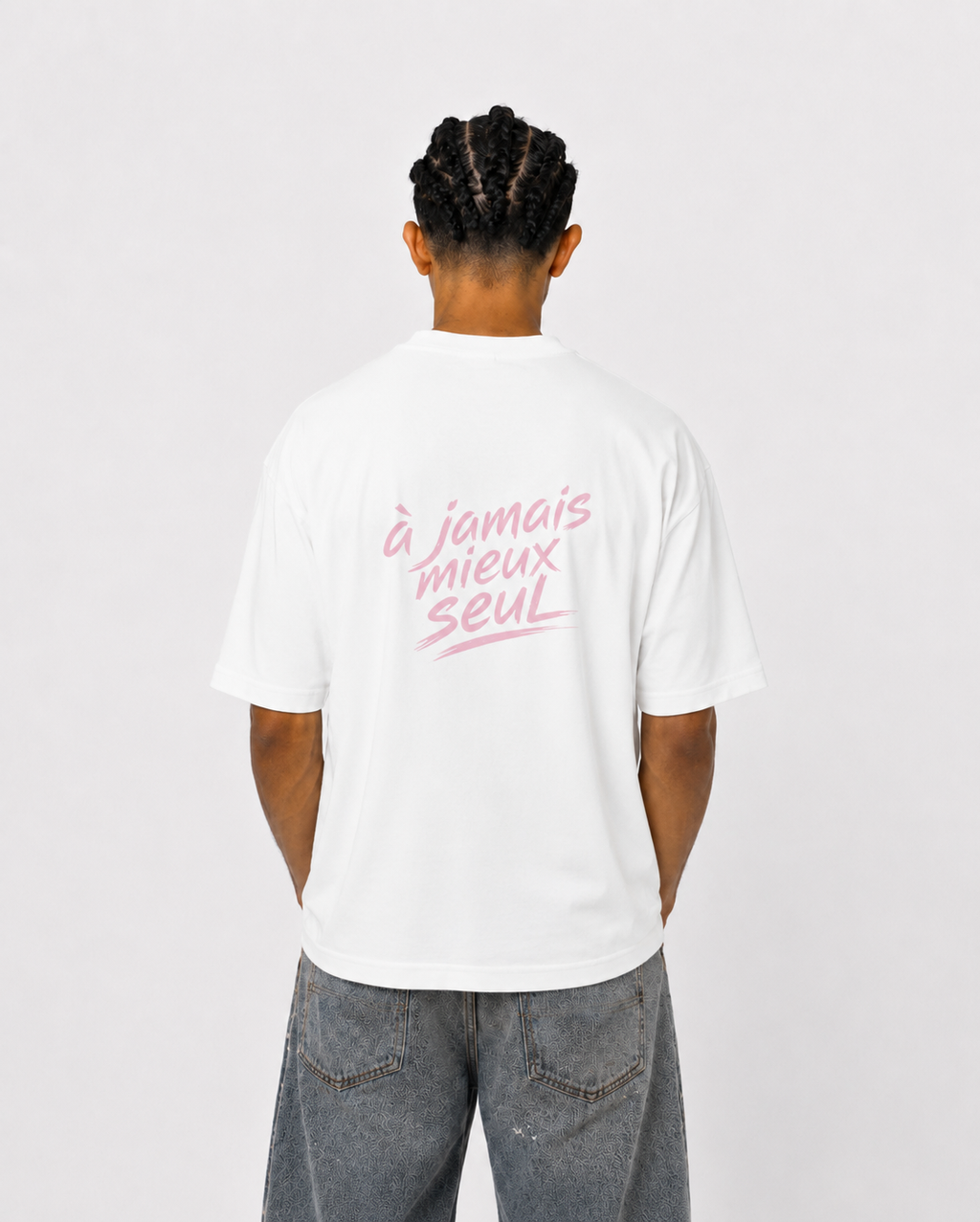 T-shirt AVERA — À jamais mieux seul.