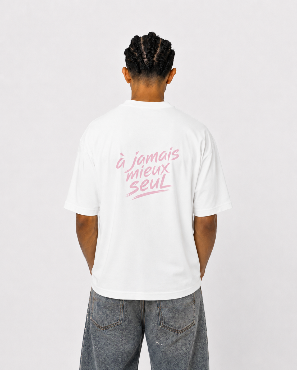 T-shirt AVERA — À jamais mieux seul.