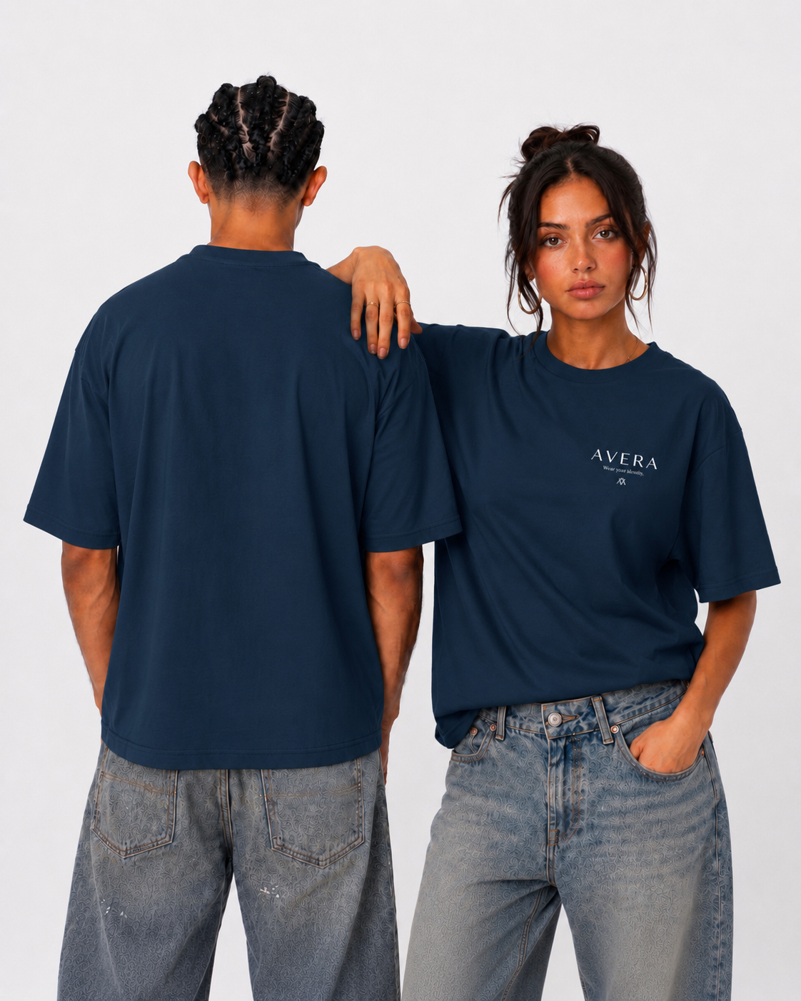 T-shirt AVERA Essentials — Bleu