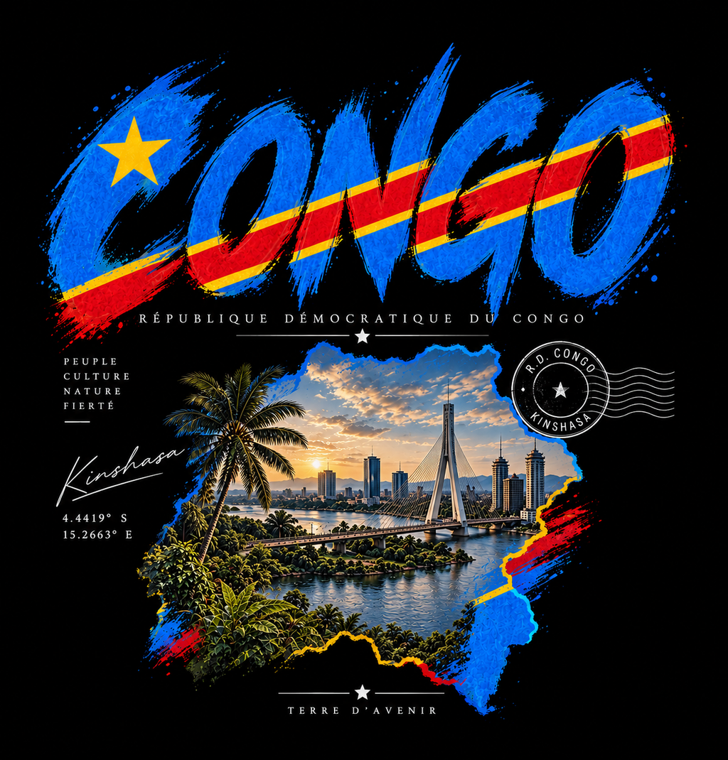 T-shirt AVERA — Congo 🇨🇩 : Terre d’avenir